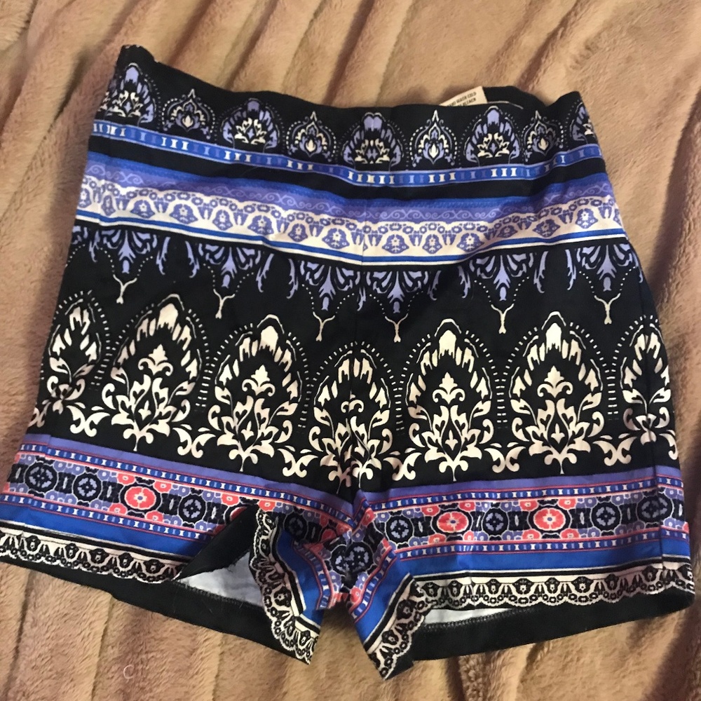 Boho Patterned Shorts